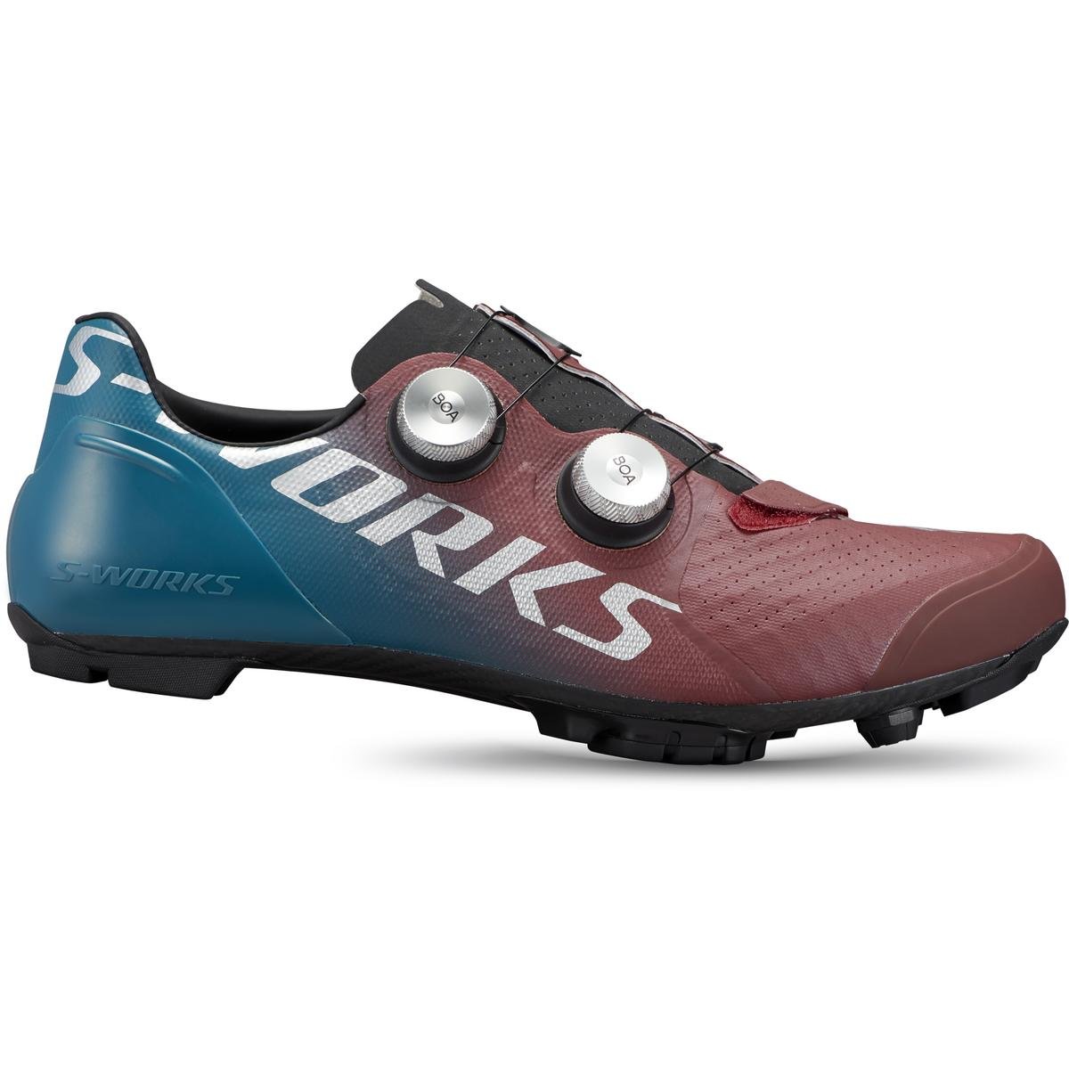 Specialized S-Works Recon 2023 - Tropical Teal/ Maroon/Silver