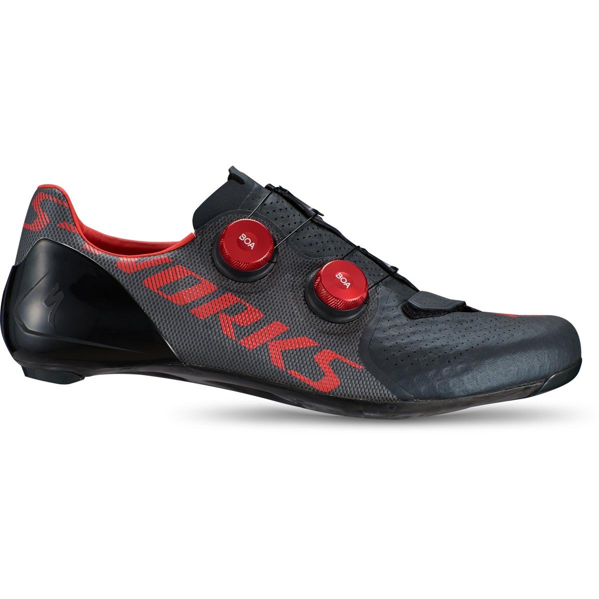 61020-024_SHOE_SW-7-RD-SHOE-BLK-RKTRED-44_HERO.jpg Specialized S-Works 7 Road 2021 - Black/Rocket Red